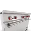 DRAGO CG-41P Estufa con 4 quemadores horno y plancha de 1 pie - Imagen 3