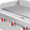 CORIAT CH-4 DE MESA PETIT Plancha a gas, con 4 quemadores - Imagen 2