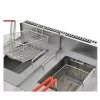 CORIAT FC-10-D  PETIT Freidora de mesa, a gas, doble tina con capacidad de 3 litros de aceite c/u - Imagen 2