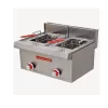 CORIAT FC-10-D  PETIT Freidora de mesa, a gas, doble tina con capacidad de 3 litros de aceite c/u
