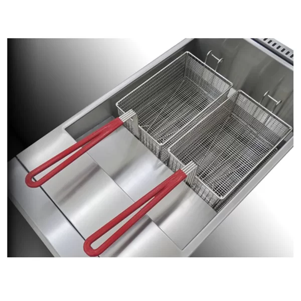 CORIAT TURBO-25.5-4Q  HD - Freidora 1 Tina 28.5 Litros 3 Quemadores a Gas - Imagen 2