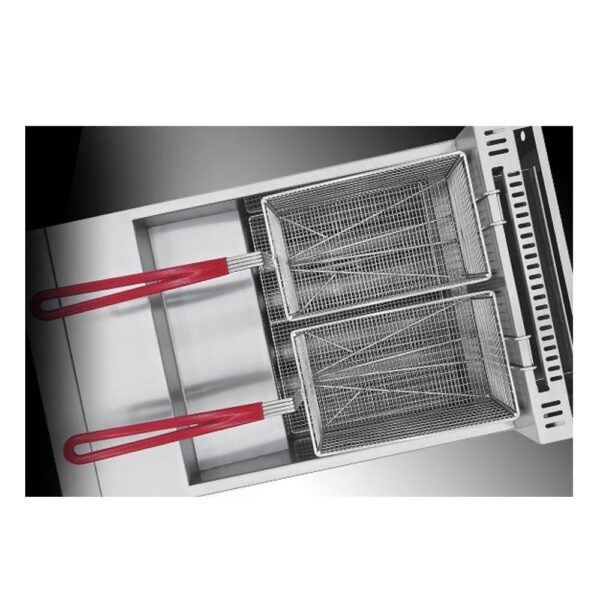 CORIAT TURBO-25.5-4Q  HD - Freidora 1 Tina 28.5 Litros 3 Quemadores a Gas - Imagen 6