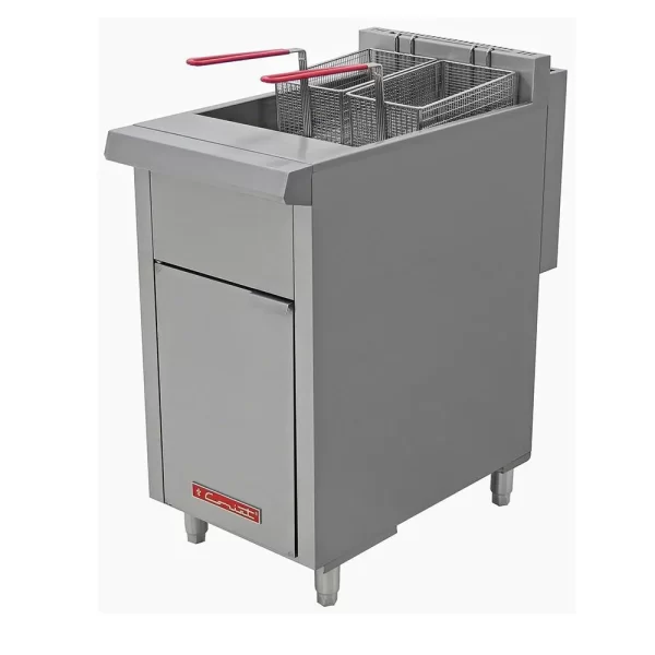 CORIAT TURBO-25.5-4Q  HD - Freidora 1 Tina 28.5 Litros 3 Quemadores a Gas