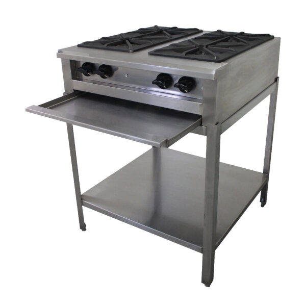 AINOX PD4-70 Parrilla dinámica 4 quemadores - Imagen 3