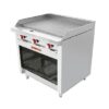 CORIAT EC-GA-GRILL DE PISO HD HEAVY DUTY Plancha 3 Quemadores con Gabinete