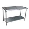 AINOX Mesa de Trabajo tipo isla con piso - Imagen 2