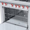 ESTUFA CORIAT EC-6-H-GRILL MASTER DE PISO | Estufa | 6 Quemadores | Gas | Plancha Gratinador Horno | - Imagen 2