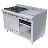 ESTUFA CORIAT EC-6-H-GRILL MASTER DE PISO | Estufa | 6 Quemadores | Gas | Plancha Gratinador Horno |