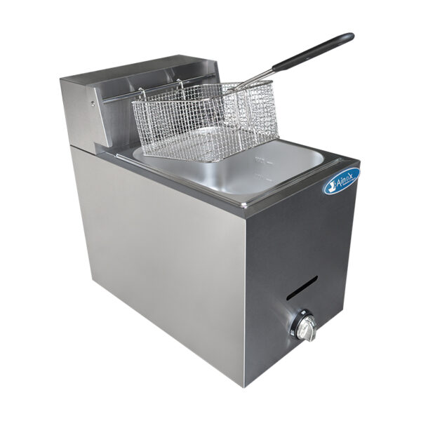 AINOX LGF-1 Freidora De Mesa A Gas