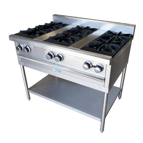 AINOX PM6Q110 Parrilla Master De 6 Quemadores - Imagen 5