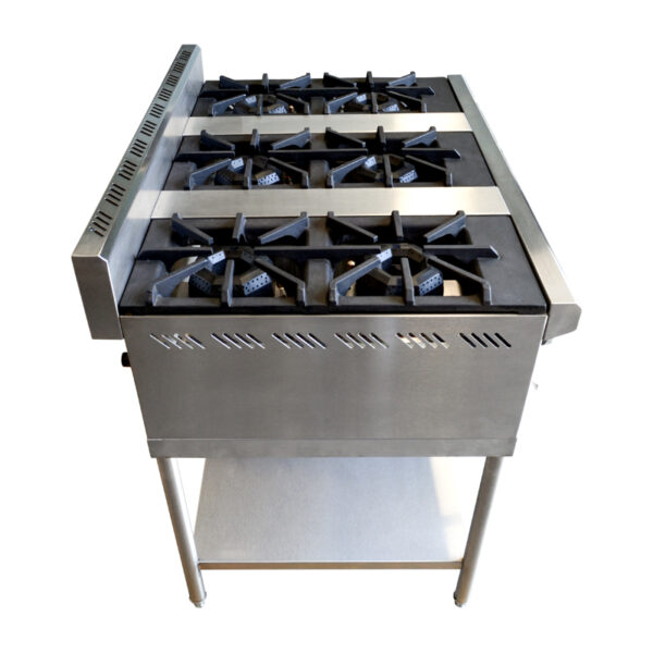 AINOX PM6Q110 Parrilla Master De 6 Quemadores - Imagen 4