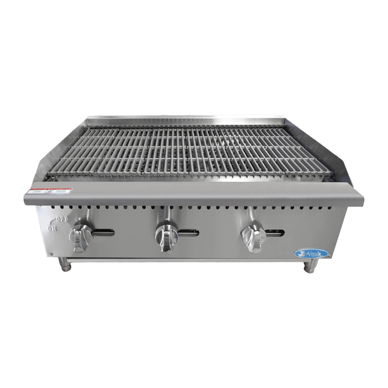 AINOX HLRC-900H Asador IMP 3 quemadores