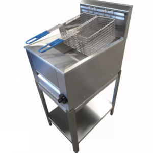 AINOX FD-40 Freidora doble con termostato y base