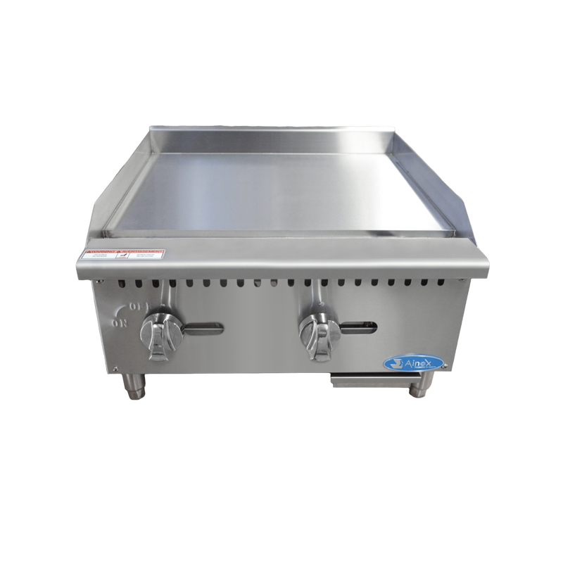 AINOX HLRG-600 Plancha IMP 2 quemadores